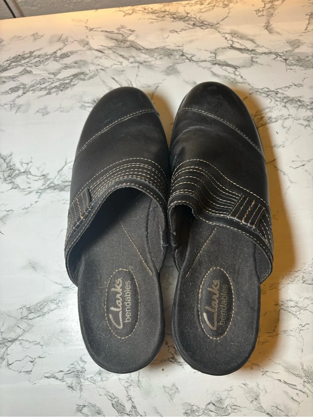 Women’s Black Slip-On Clogs